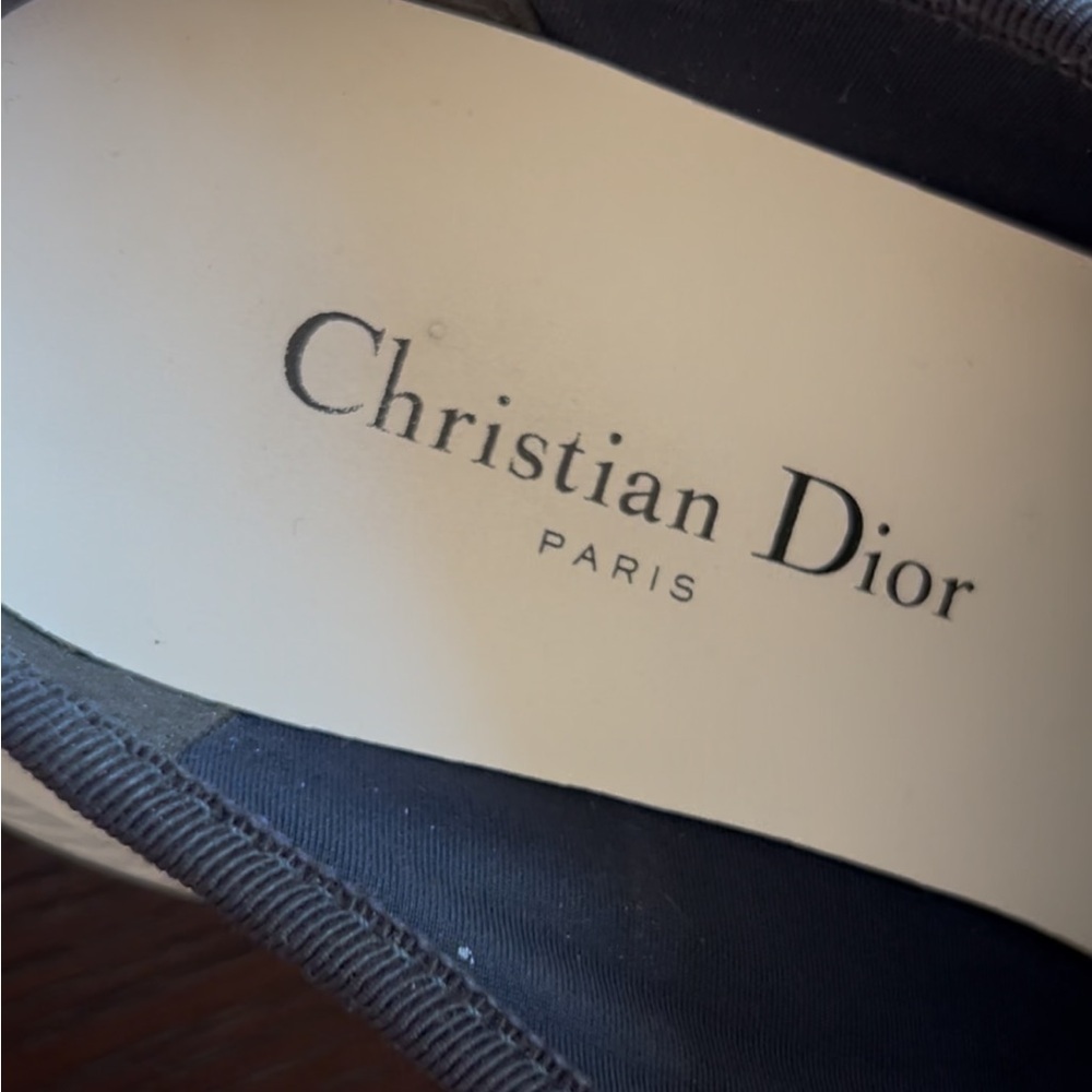 Dior - D-Wander Deep Blue Dior Oblique Technical Fabric Slip On Sneakers - Picture 6 of 15